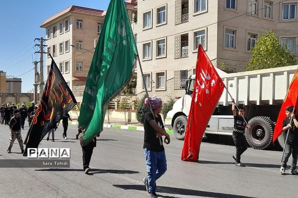 مراسم با شکوه پیاده‌روی جاماندگان اربعین حسینی در شهرستان پردیس