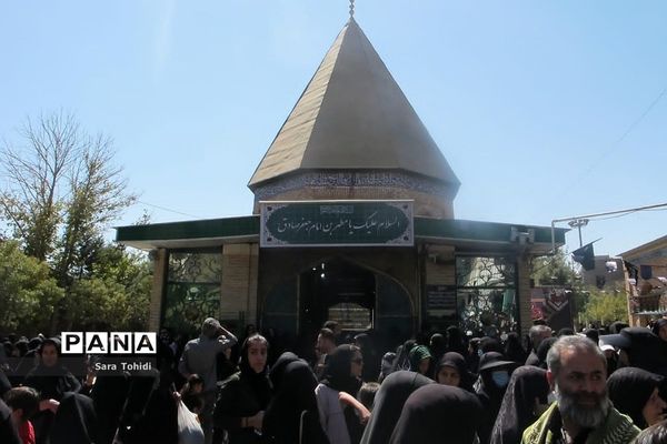 مراسم با شکوه پیاده‌روی جاماندگان اربعین حسینی در شهرستان پردیس