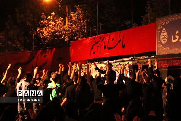 برپایی موکب اربعین در هیات ثارالله ساری
