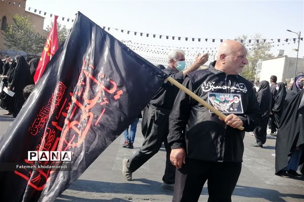 پیاده‌روی جاماندگان اربعین حسینی در شیراز