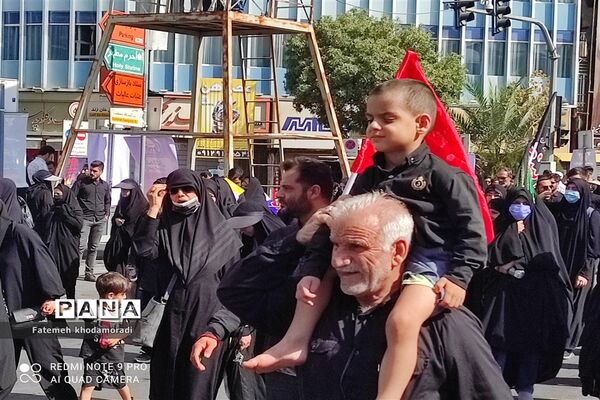 پیاده‌روی جاماندگان اربعین حسینی در شیراز