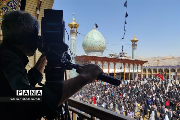 پیاده‌روی جاماندگان اربعین حسینی در شیراز