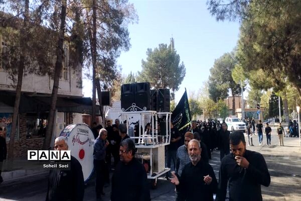 پیاده‌روی بزرگ اربعین حسینی در خلیل‌آباد