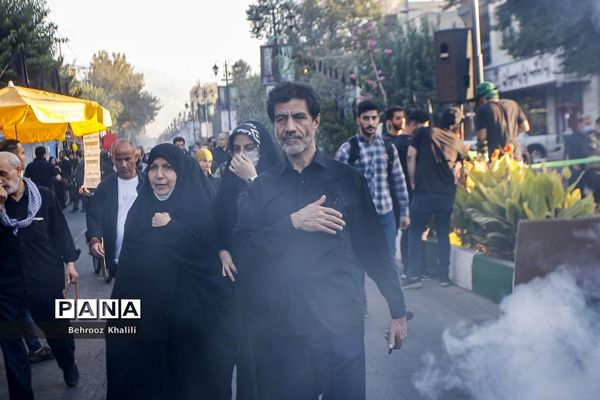 پیاده‌روی جاماندگان اربعین-تهران /2