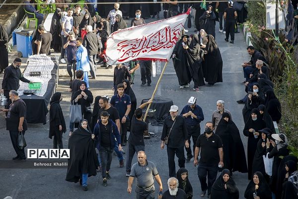 پیاده‌روی جاماندگان اربعین-تهران /2