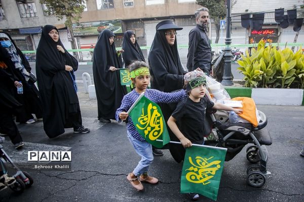 پیاده‌روی جاماندگان اربعین-تهران /2