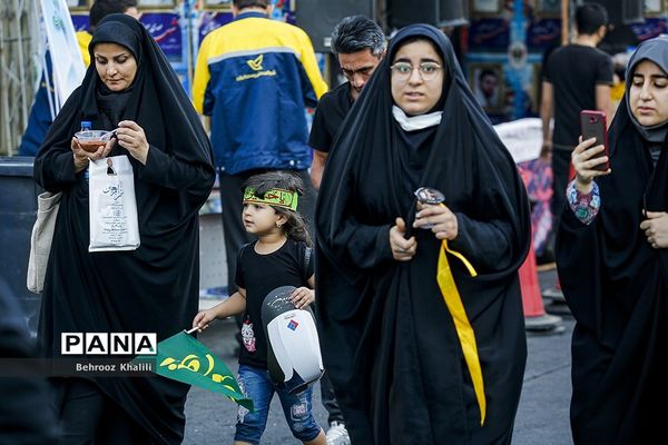 پیاده‌روی جاماندگان اربعین-تهران /2