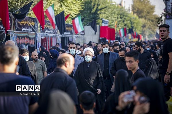 پیاده‌روی جاماندگان اربعین-تهران /2