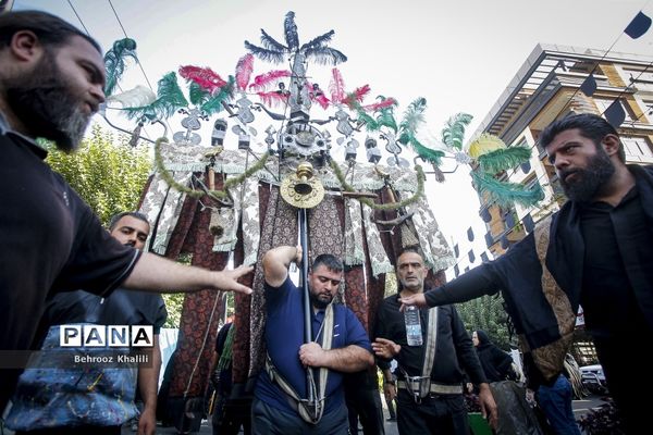 پیاده‌روی جاماندگان اربعین-تهران /2