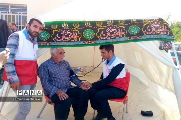 برگزاری مراسم جاماندگان کربلا در شهرستان بن