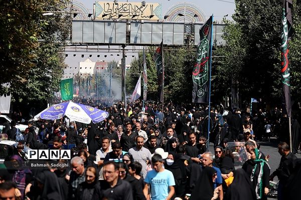 پیاده‌روی جاماندگان اربعین-تهران /3