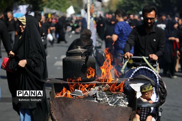 پیاده‌روی جاماندگان اربعین-تهران /3