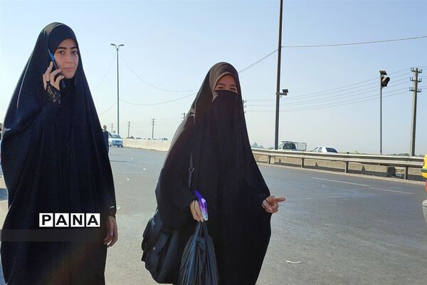 حضور مردم شهرستان قرچک در راهپیمایی جاماندگان اربعین