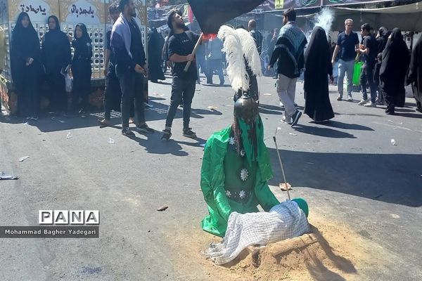 مراسم پیاده‌‌روی دلدادگان حسینی(ع) در تهران