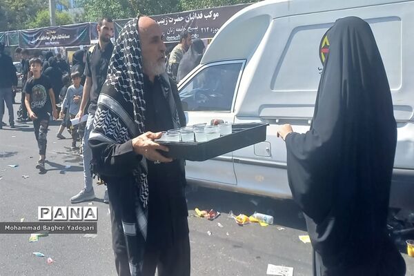 مراسم پیاده‌‌روی دلدادگان حسینی(ع) در تهران