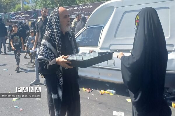 مراسم پیاده‌‌روی دلدادگان حسینی(ع) در تهران