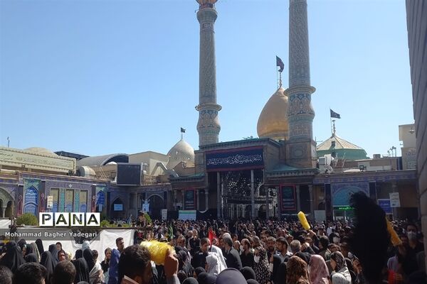 مراسم پیاده‌‌روی دلدادگان حسینی(ع) در تهران
