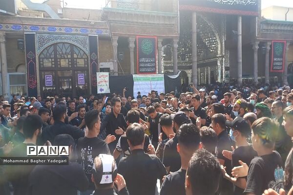 مراسم پیاده‌‌روی دلدادگان حسینی(ع) در تهران