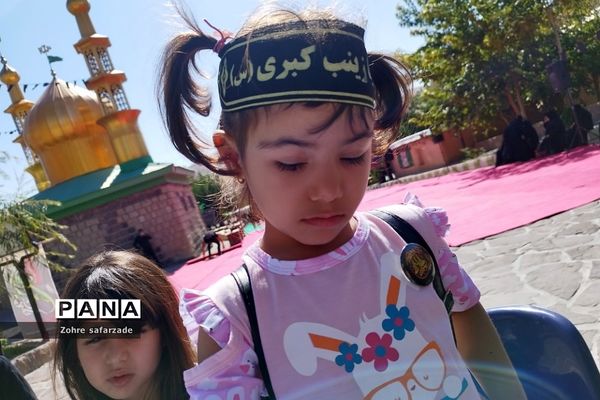 برپایی موکب دانش‌آموزی جاماندگان اربعین در روستای زیارت شهرستان دماوند