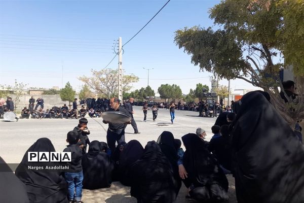 مراسم عزاداری اربعین حسینی در شهرستان زیرکوه -خراسان جنوبی