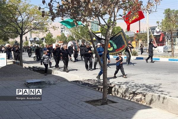 مراسم عزاداری اربعین حسینی در شهرستان زیرکوه -خراسان جنوبی