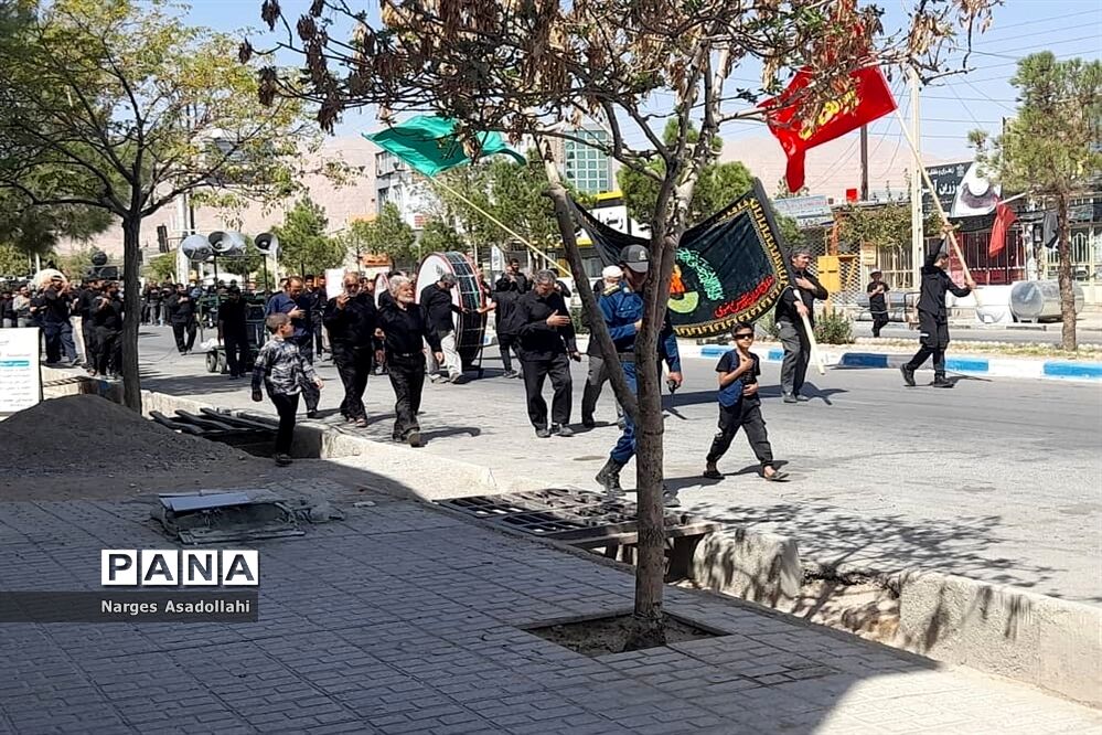 مراسم عزاداری اربعین حسینی در شهرستان زیرکوه -خراسان جنوبی