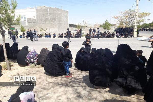 مراسم عزاداری اربعین حسینی در شهرستان زیرکوه -خراسان جنوبی