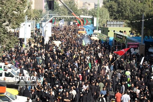 پیاده‌روی جاماندگان اربعین حسینی در شهرری