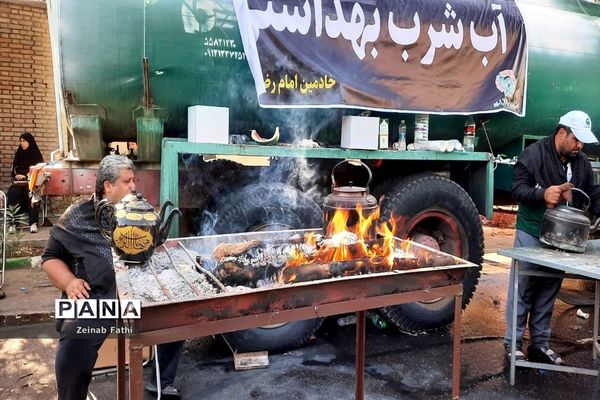 مراسم راهپیمایی‌ اربعین حسینی از میدان امام حسین تا حرم عبدالعظیم حسنی(ع)