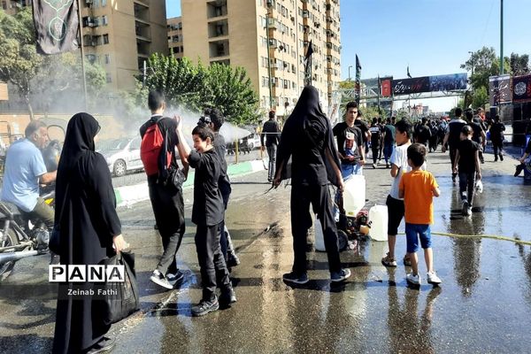 مراسم راهپیمایی‌ اربعین حسینی از میدان امام حسین تا حرم عبدالعظیم حسنی(ع)