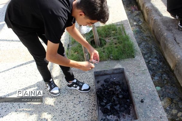 موکب فرزندان حاج قاسم در گلوگاه