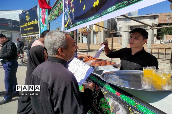 موکب فرزندان حاج قاسم در گلوگاه