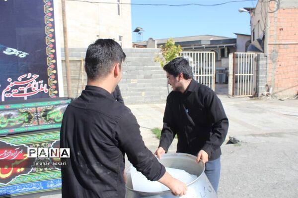 موکب فرزندان حاج قاسم در گلوگاه