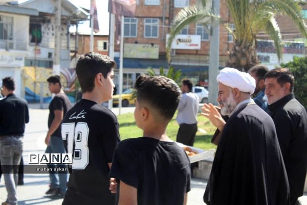 موکب فرزندان حاج قاسم در گلوگاه