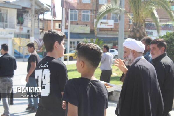 موکب فرزندان حاج قاسم در گلوگاه