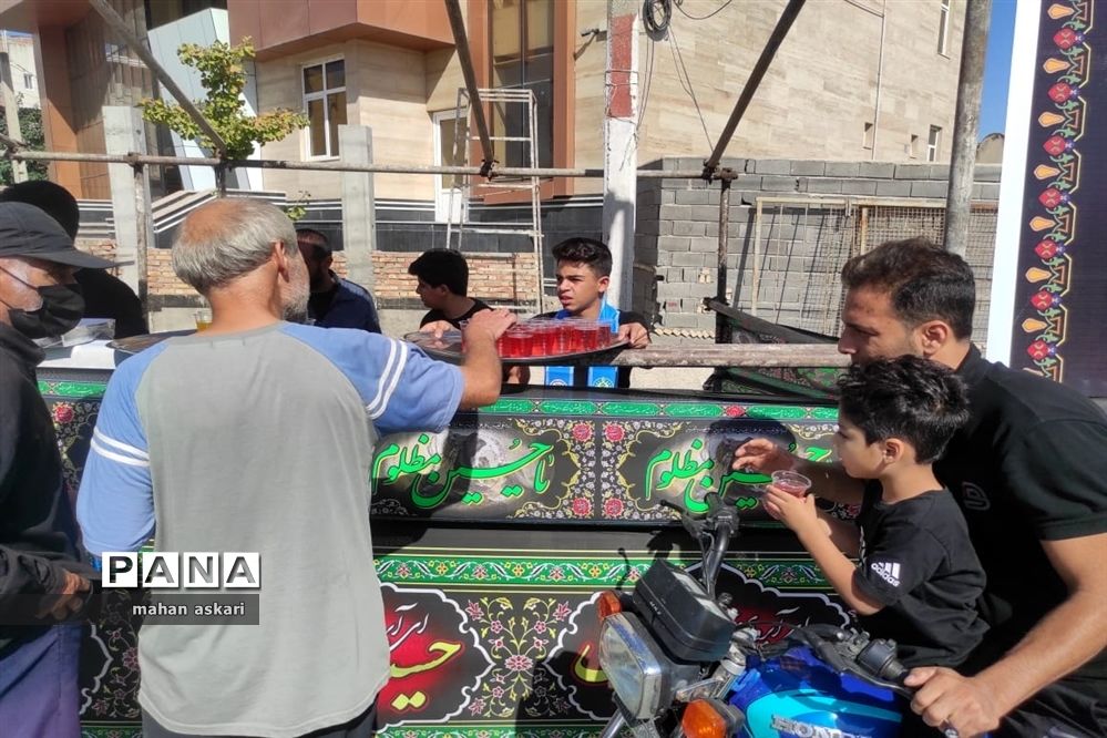 موکب فرزندان حاج قاسم در گلوگاه