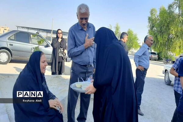 پیاده‌روی جاماندگان اربعین در اهرم تنگستان