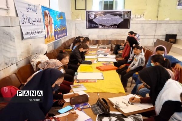 ویژه برنامه‌های هلال احمر پردنجان به‌مناسبت اربعین حسینی/چهارمحال و بختیاری