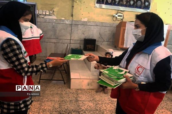 ویژه برنامه‌های هلال احمر پردنجان به‌مناسبت اربعین حسینی/چهارمحال و بختیاری