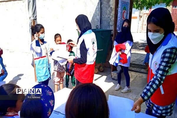 ویژه برنامه‌های هلال احمر پردنجان به‌مناسبت اربعین حسینی/چهارمحال و بختیاری