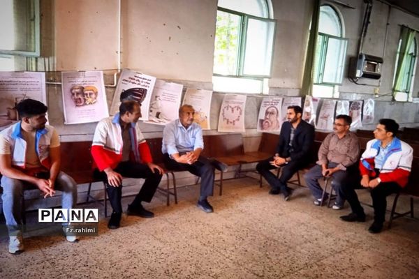 ویژه برنامه‌های هلال احمر پردنجان به‌مناسبت اربعین حسینی/چهارمحال و بختیاری