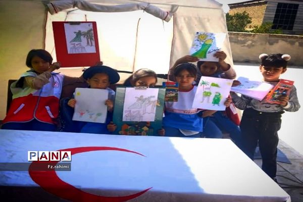 ویژه برنامه‌های هلال احمر پردنجان به‌مناسبت اربعین حسینی/چهارمحال و بختیاری