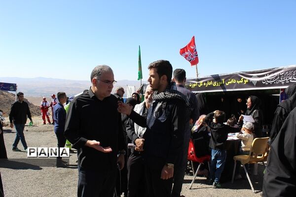 موکب فرزندان حاج قاسم زنجان در پیاده‌روی جاماندگان اربعین حسینی