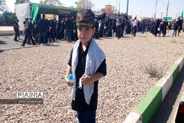 پیاده‌روی جاماندگان اربعین حسینی در سمنان