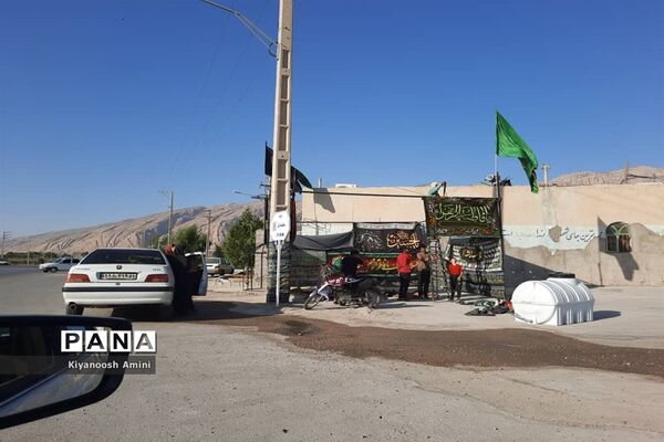 آماده‌سازی موکب جاماندگان اربعین حسینی در کازرون استان فارس