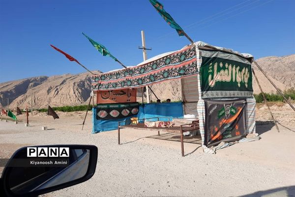 آماده‌سازی موکب جاماندگان اربعین حسینی در کازرون استان فارس