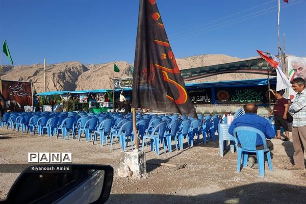 آماده‌سازی موکب جاماندگان اربعین حسینی در کازرون استان فارس