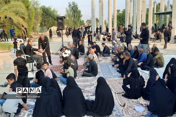 راهپیمایی عظیم جاماندگان اربعین حسینی (ع) در فورگ- استان فارس