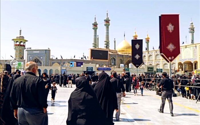 عزاداری اربعین حسینی(ع) در قم/ فیلم