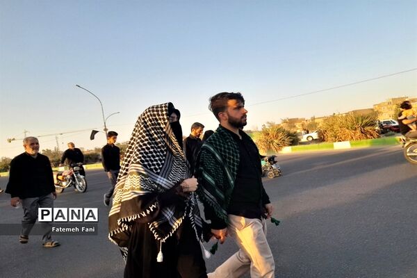 پیاده‌روی جاماندگان اربعین در قم-4